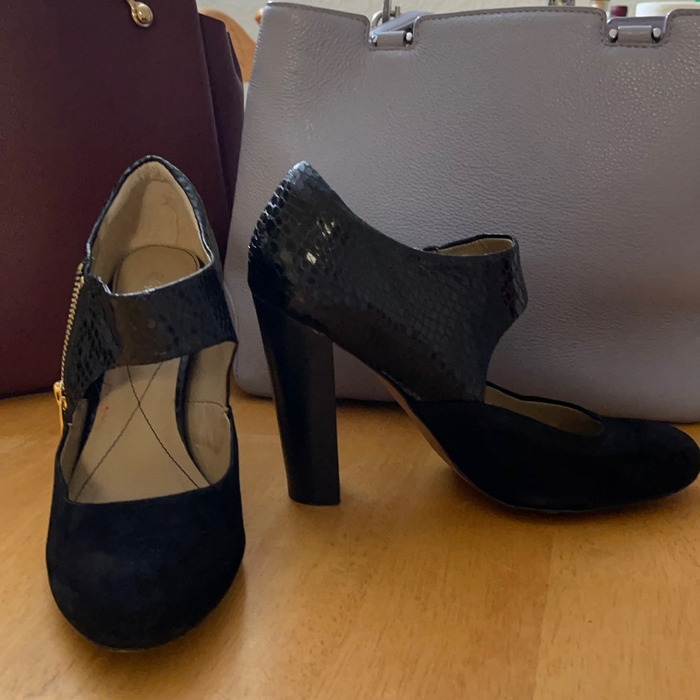 Black Isolda Pumps S-8